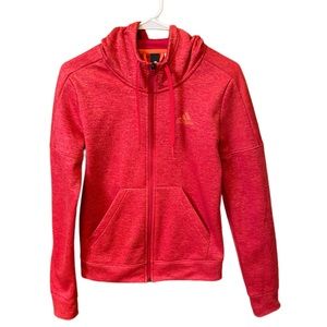 Women’s Adidas Mock-neck Zip-up Hoodie